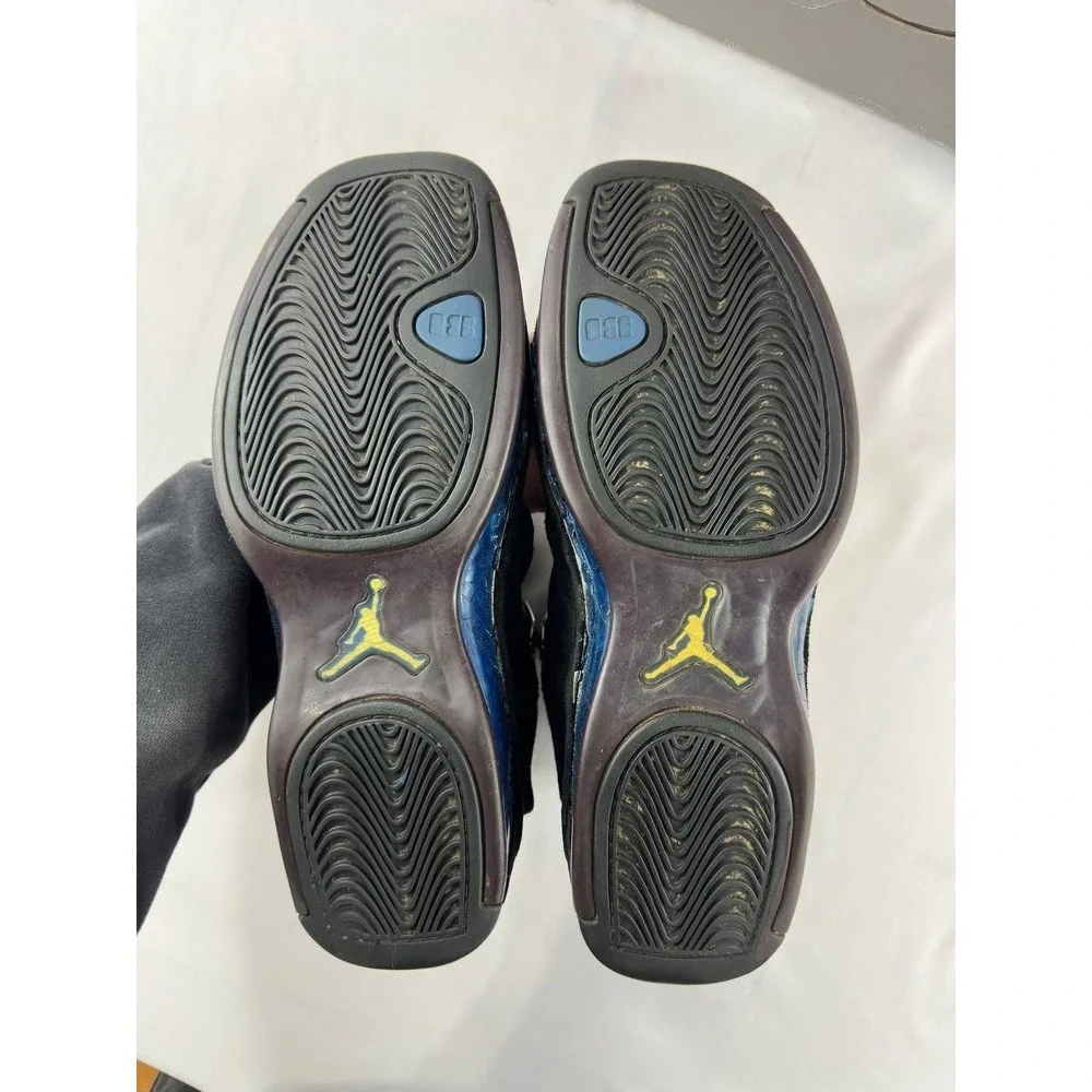 Nike Air Jordan 18 OG 'Black Sport Royal' 2003 305869-041 Men's Size 9.5